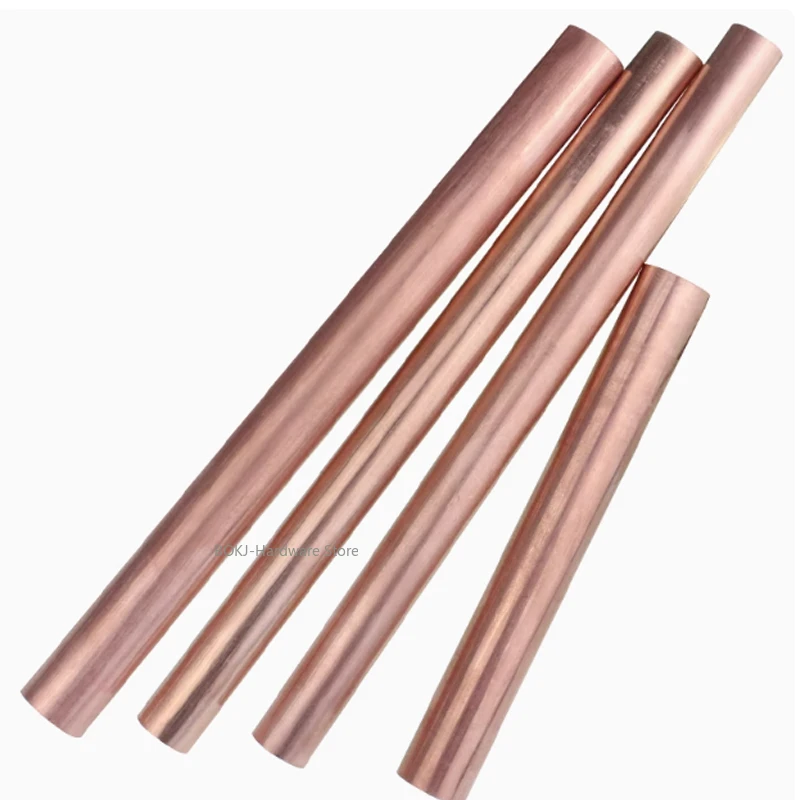 6~25mm Dia Purple Copper Rod Solid Pure Red Copper bar Mold Copper rod