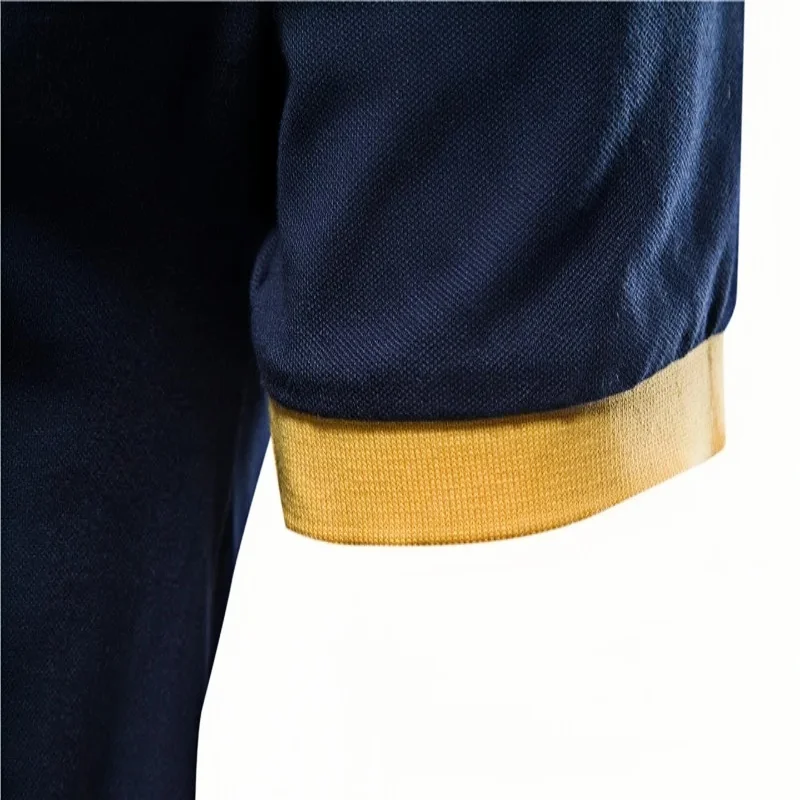 Summer men's button-down sports pure cotton POLO shirt casual embroidered short-sleeved T-shirt camping and shopping wear