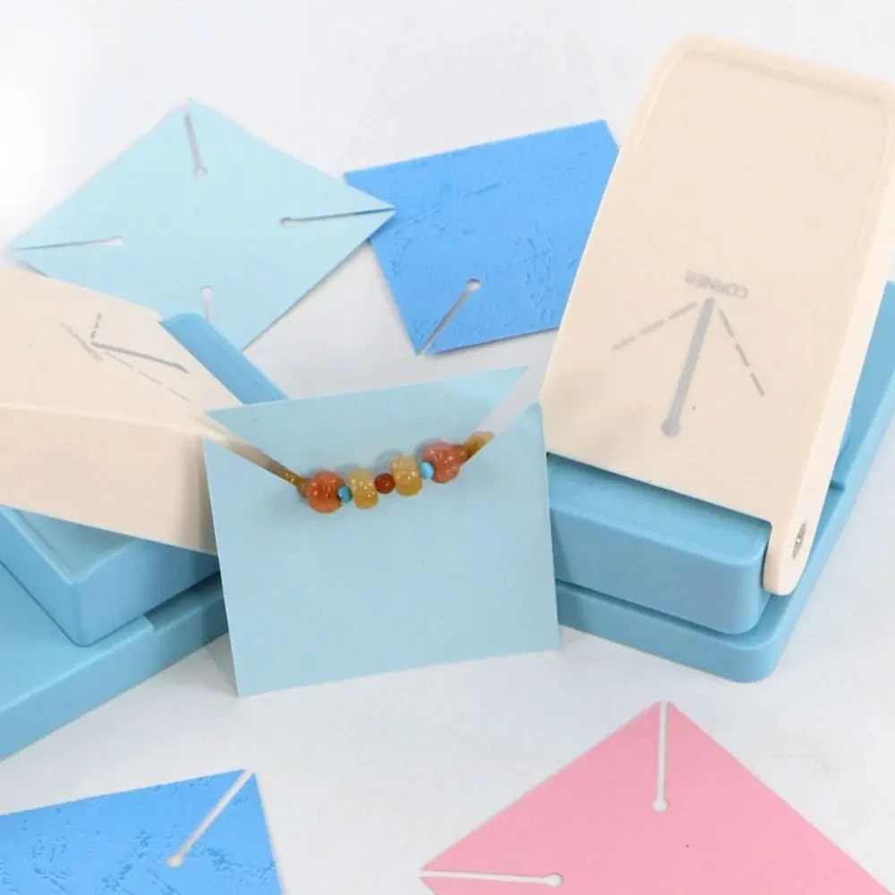 Durable Earring Card Punch Tool, Convenient Hole Punch, Necklace Card Punch, Multi-Purpose Scrapbook Punch