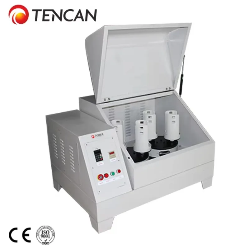 China Tencan 220V PLC Motor 0.4L High Efficient Lab Scale Dual Planetary Ball Mill 1.5KW CE ISO 9001 Certified For Food