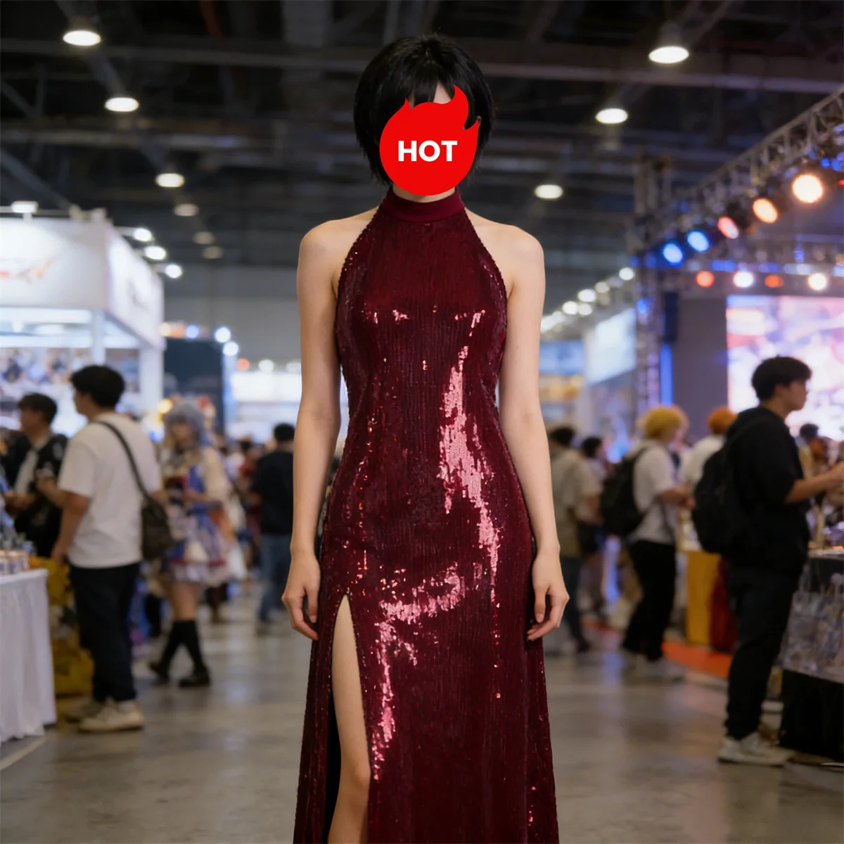 

From the World of John Wick Cosplay Eve Costume Outfit for Women Halloween Carnival Dress