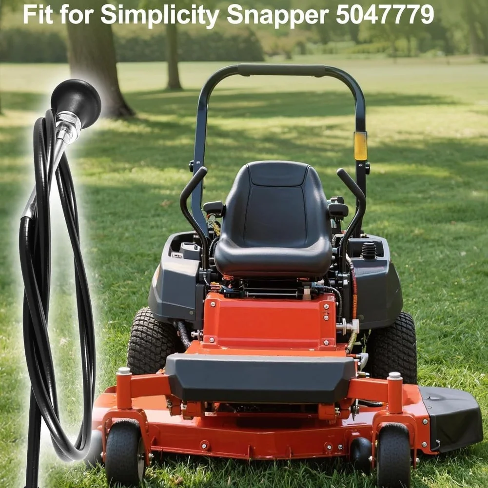 290370 Replacement Control Cable for Lawn Mower Choke System Designed to Maintain Reliable Engine Functionality