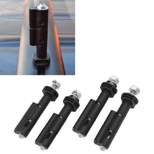 Imagen 2 del producto Juego de pines de montaje de seguridad a prueba de robo, 17mm, 4 Uds., repuesto para placas de tracción de recuperación MaxTrax MKII LITE y Mini