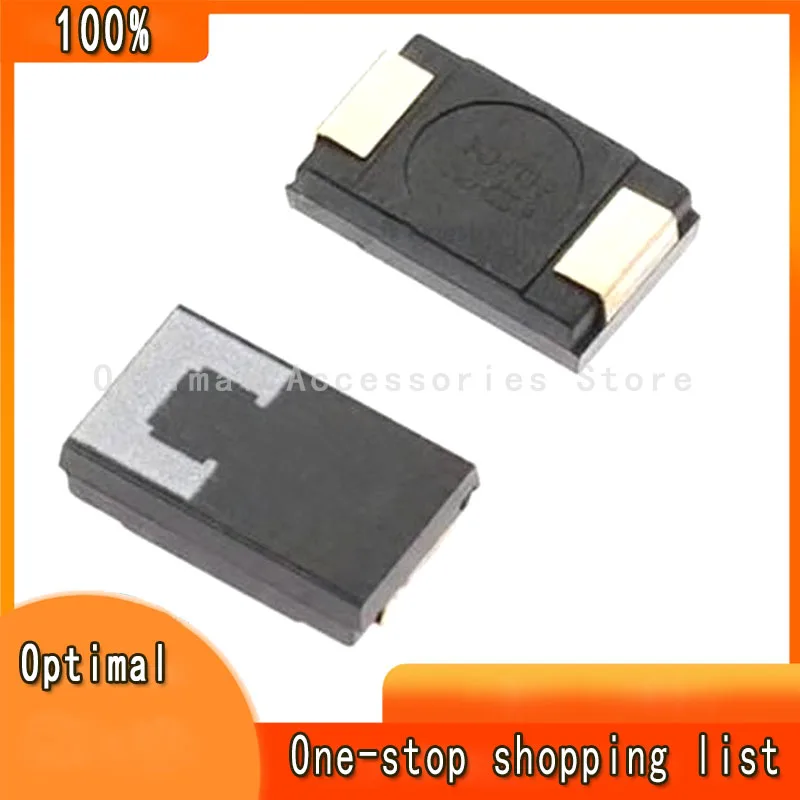(5-20 peças) 100% 2R5TPE330M9 330UF 2,5 V 330 6,3 V para condensadores de tântalo SMD polímero POSCAP tipo D ultrafino 7343 D7343