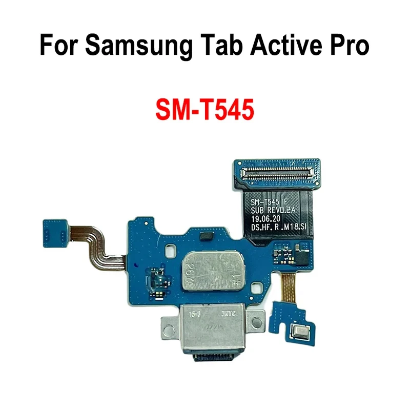 Charging Flex For Galaxy Tab Active Pro SM-T545 USB Charge Port Jack Dock Connector Charging Board Flex Cable