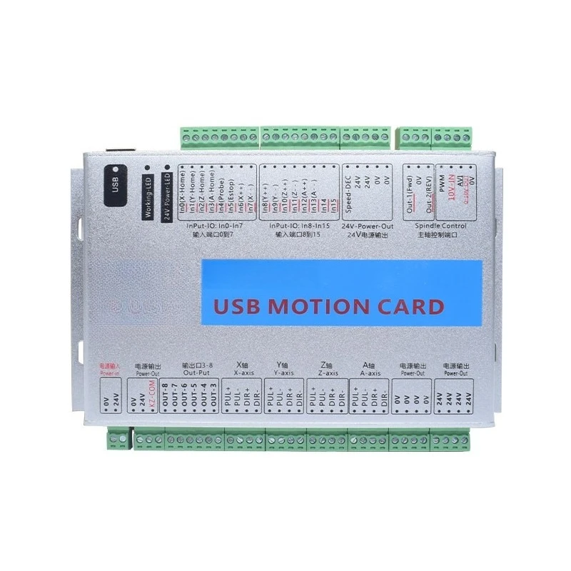 3 Axis MK3-V USB CNC Breakout Board Motion Control Card For  Mach3 Engraving Machine
