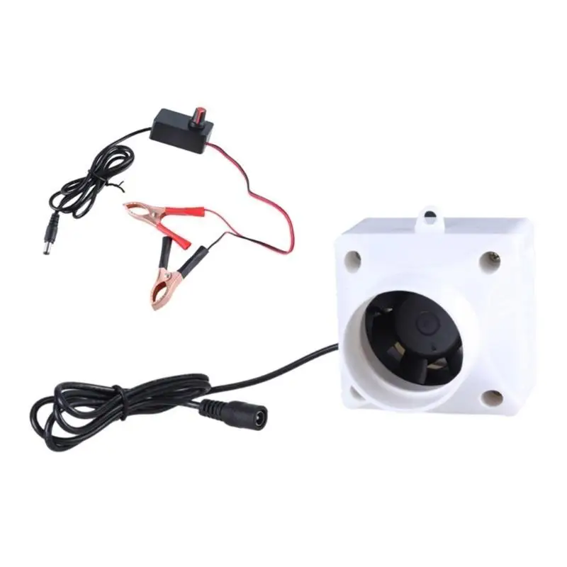 

652F 12V Exhaust Fan Home Quiet Inline Duct Fan Industrial Fan Bathroom Kitchen