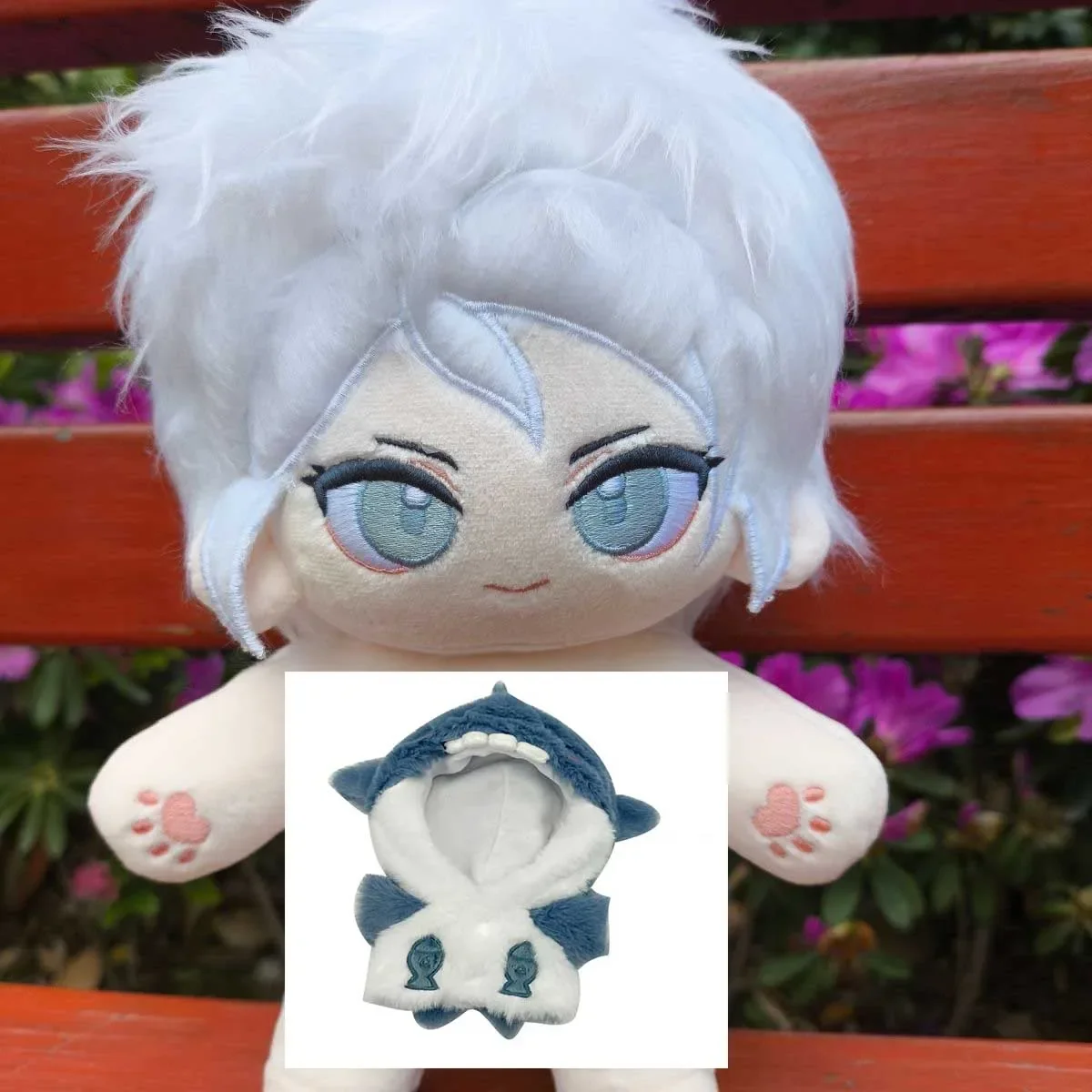 Stuffed VALORANT Jett 20cm Cotton Doll Toys for Friends Kids Adults Collection Plush Puppet Game Peripheral Dress-up Dolls Gifts