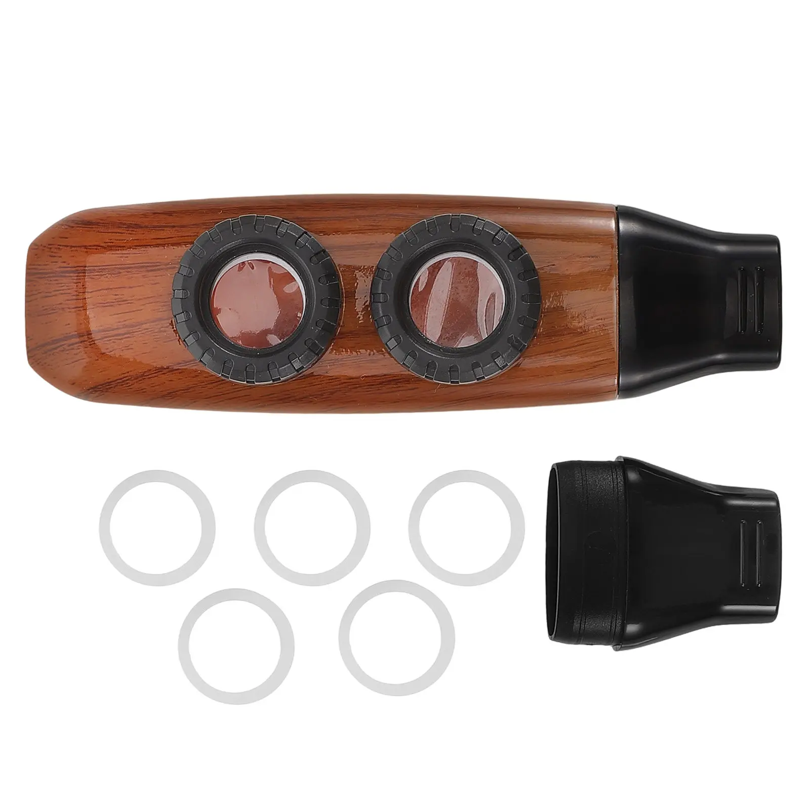 1Set Mini Kazoo Lightweight Easy Play Musical Instrument for Kids Orff Classroom Preschool Kids Percussion Set Resin Kazoo - view 4