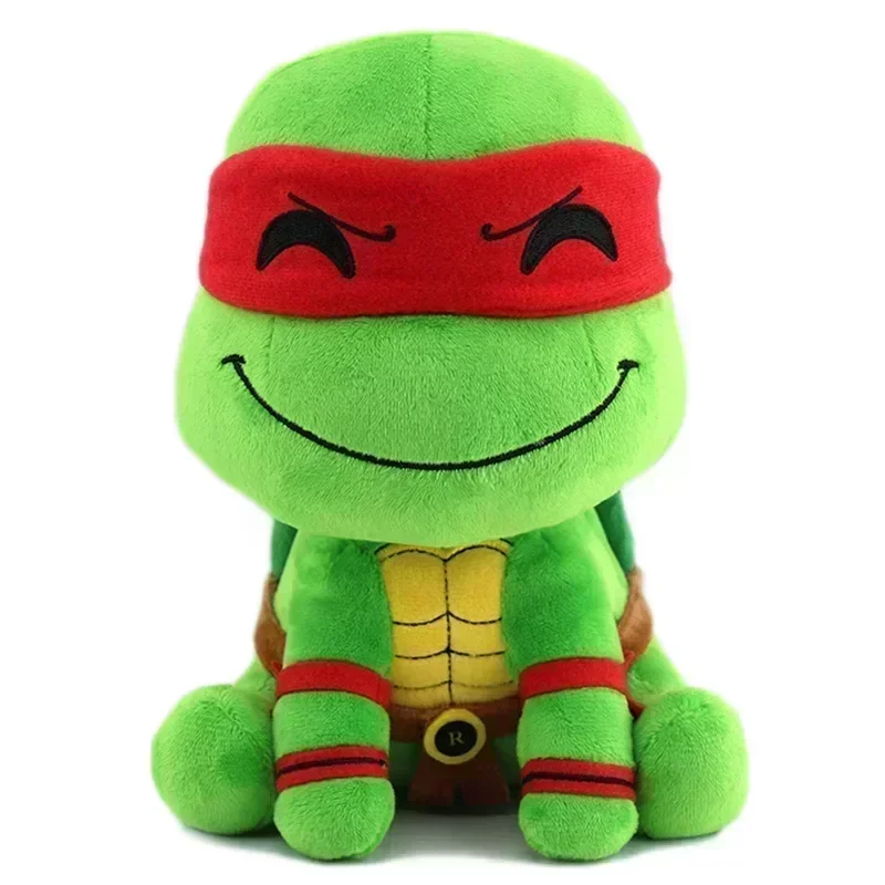 أنيمي TMNT ألعاب من نسيج مخملي سلاحف النينجا Q نسخة الجلوس الموقف ليوناردو دافنشي رافيلاكشن غرفة الديكور #5