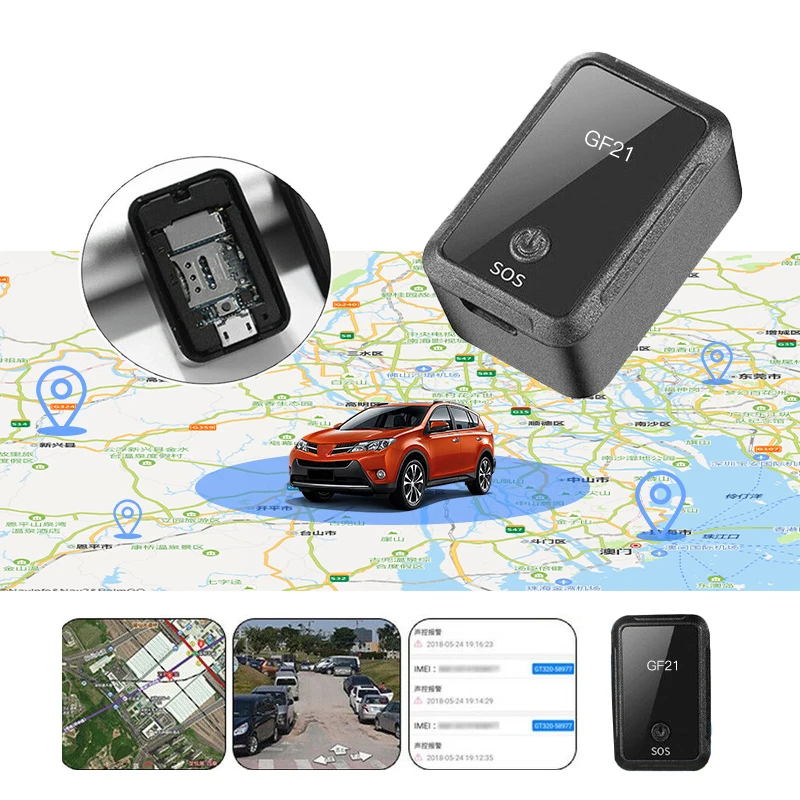 Imagem -04 - Escuta Remota Mini Veículo Gps Tracker Localizador de Gravação Controle de Voz Rastreamento em Tempo Real Posicionador de Carro