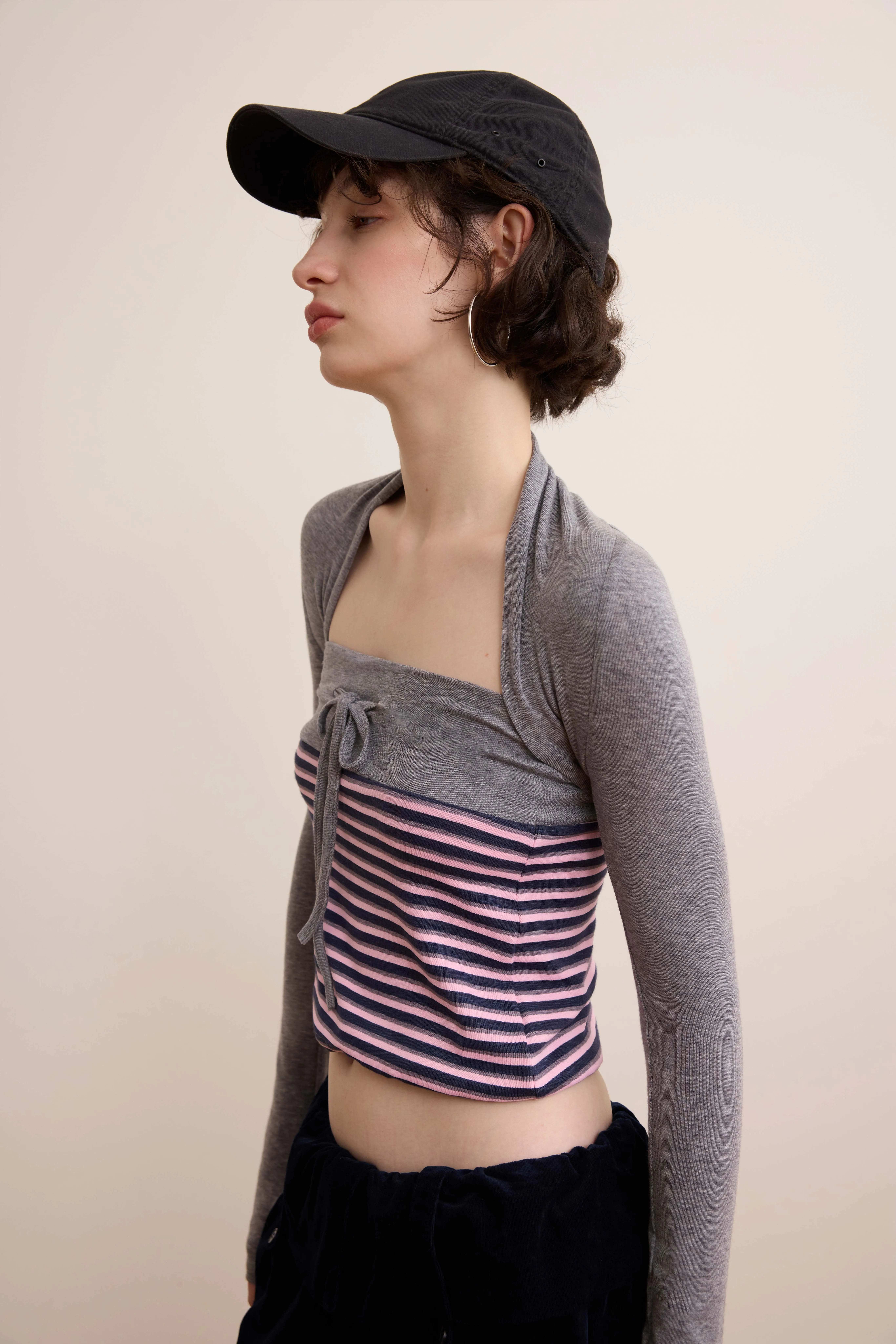 長袖 T シャツ ソフトコットン レディース 秋 クルーネック ユニーク デイリー カジュアル 若い女性 オールマッチ リラックス レギュラー パッチワーク