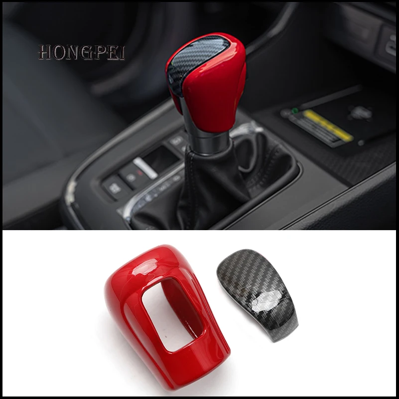 

Car Styling Gear Shift Knob Cover Cap Trim For Honda CRV 2023 Interior Decoration Sticker Auto Accessories