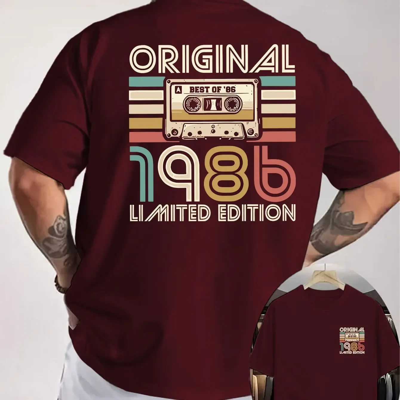 Men's Retro Birthday T-Shirt 