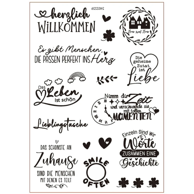 Water Resistant Rub On Sticker for Art Craft Glassware Furniture