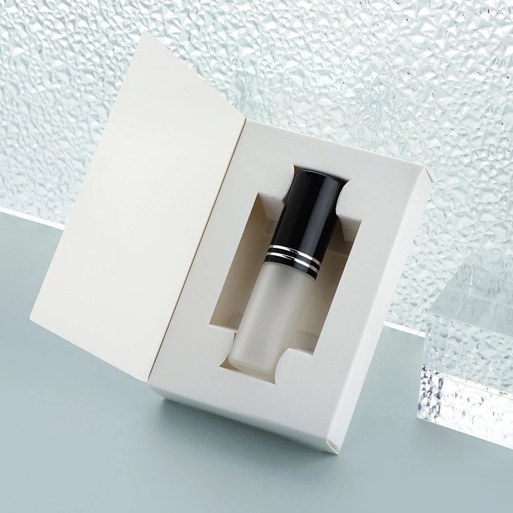 

10/20 шт., 5 мл, матовое стекло, тонкий туман, герметичные распылители для духов, двухлинейные алюминиевые насадки, многоразовые диспенсеры с красивой коробкой