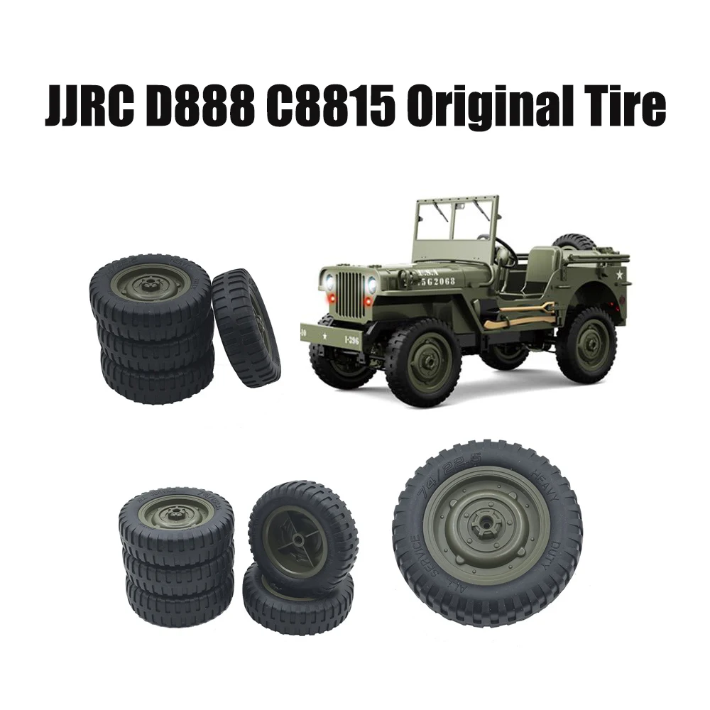 0065 Remote control off-road vehicle accessories JJRC D888 C8815 original tires suitable for Willis Jeep