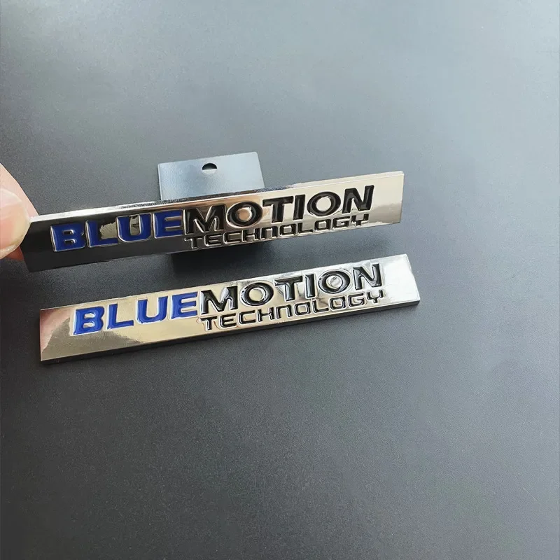 3D Metal Car Trunk Grill Badge Bluemotion Emblem Stickers For VW Passat B8 Polo Golf 6 7 Logo Bluemotion Volkswagen Accessories