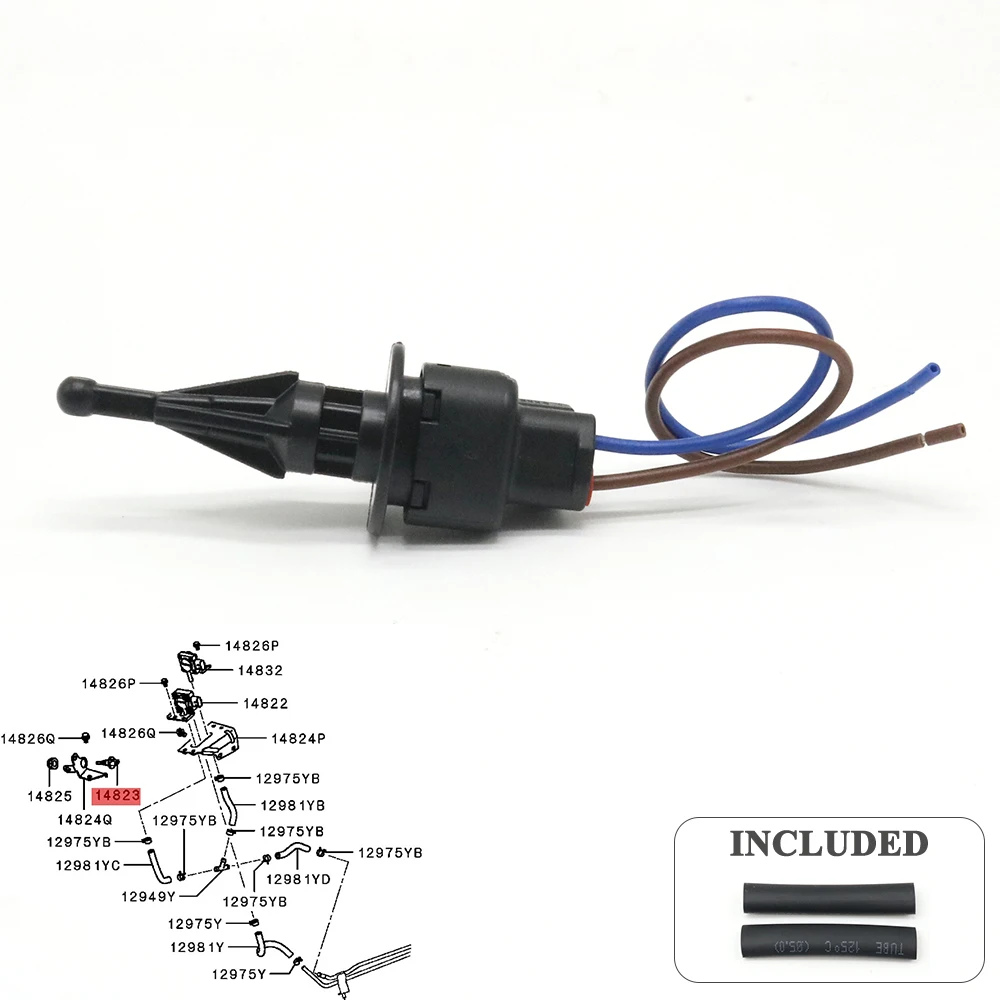 

Датчик температуры впускного воздуха автомобиля с разъемом 1865A095 для Mitsubishi Montero Pajero MK4 V88V V88W V98V V98W 2007-2021