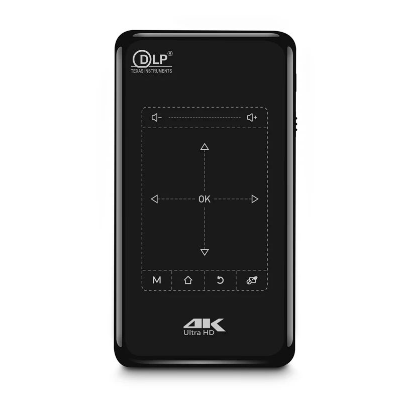 Hight Quality 3D 4K Pico 1080P WIFI Smart LED DLP Proyector Android Mobile Home Theater Portable Pocket Video Mini Projector