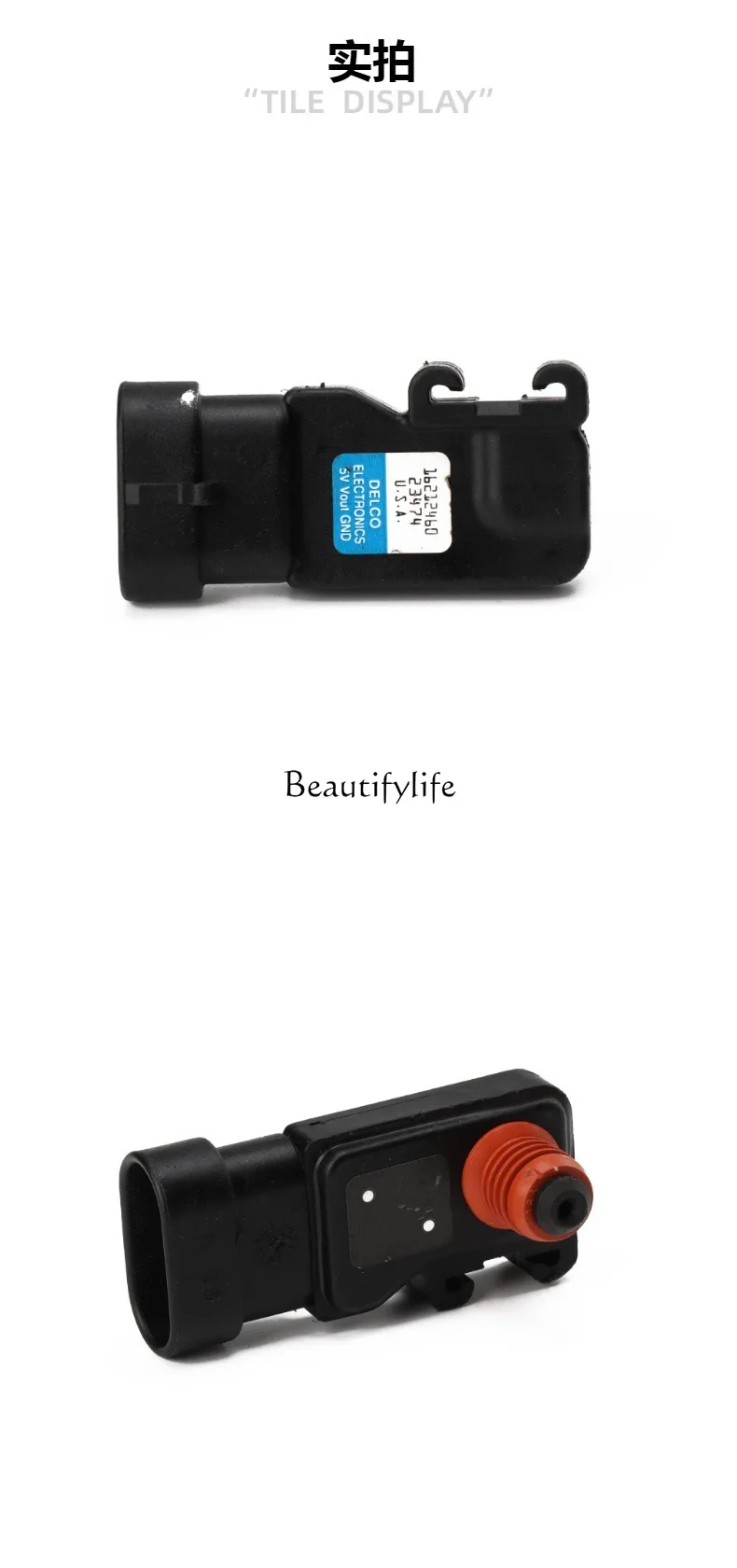 JJ tool partsAutomotive sensor, intake pressure sensor 16212460 8162124600