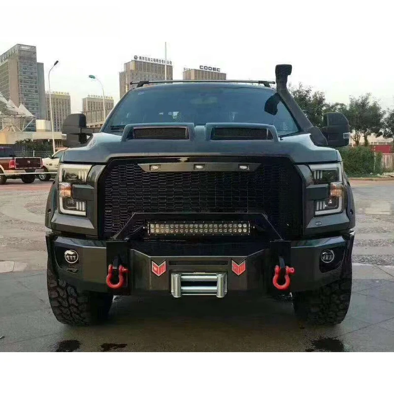 

Высококачественный капот из карбона для F150 Raptor 2015-2019, модифицированный