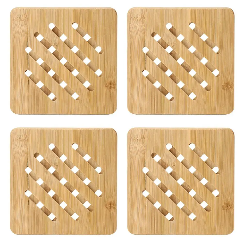 

Stylish Cup Mats Coasters for Kitchen & Dining for table - Heat Resistant Drink Coasters