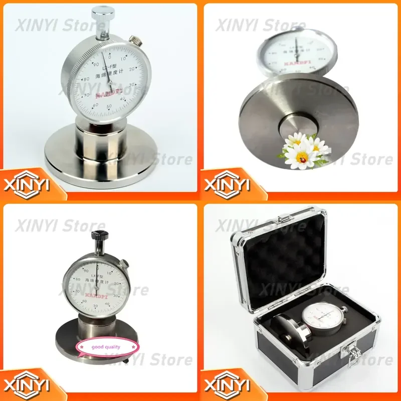 for LX-F Sponge Hardness Tester Shore Tester for Pearl Cotton Soft Foam Hardness Testing Instrument Digital Durometer Gauge