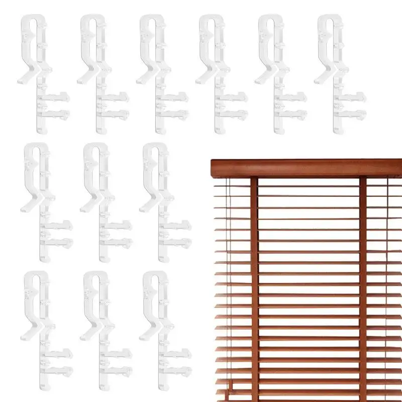 Valance Clips Clear Blind Valance Retainer Clips Reusable Window Blinds Retainer Holder Clip For Window Blinds Bedroom