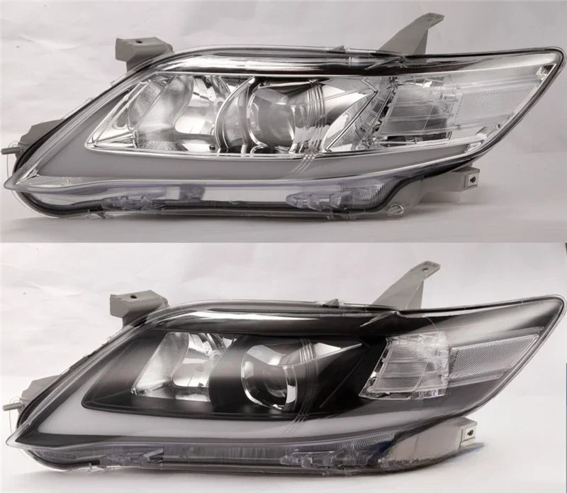 Pair of Car Headlight Assembly For Toyota Camry 2009-2011 Car Front Light Plug&Play Auto LED Head Lamp System