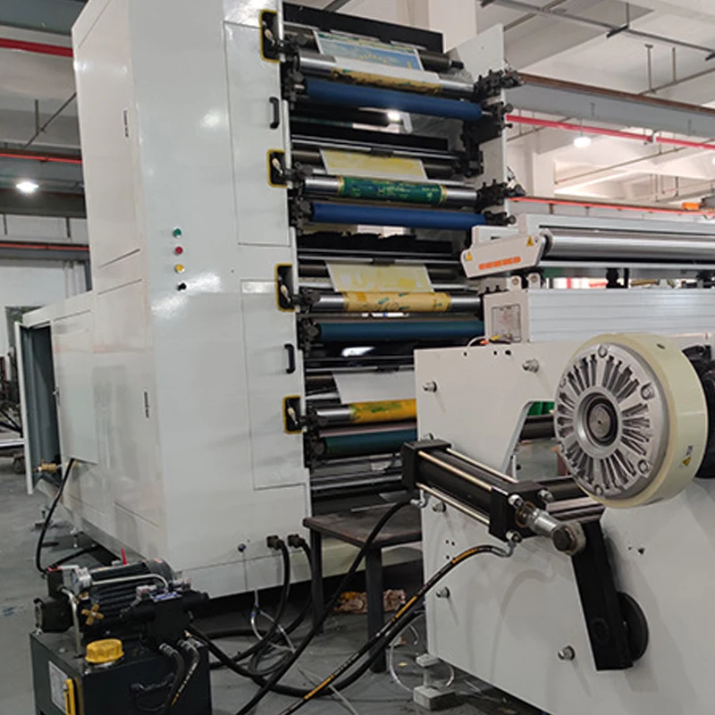 High Efficiency Flexo Printing Press Machine Automatic Paper Cup Paper Bowl Making Fan Blank Offset Printer Production Line