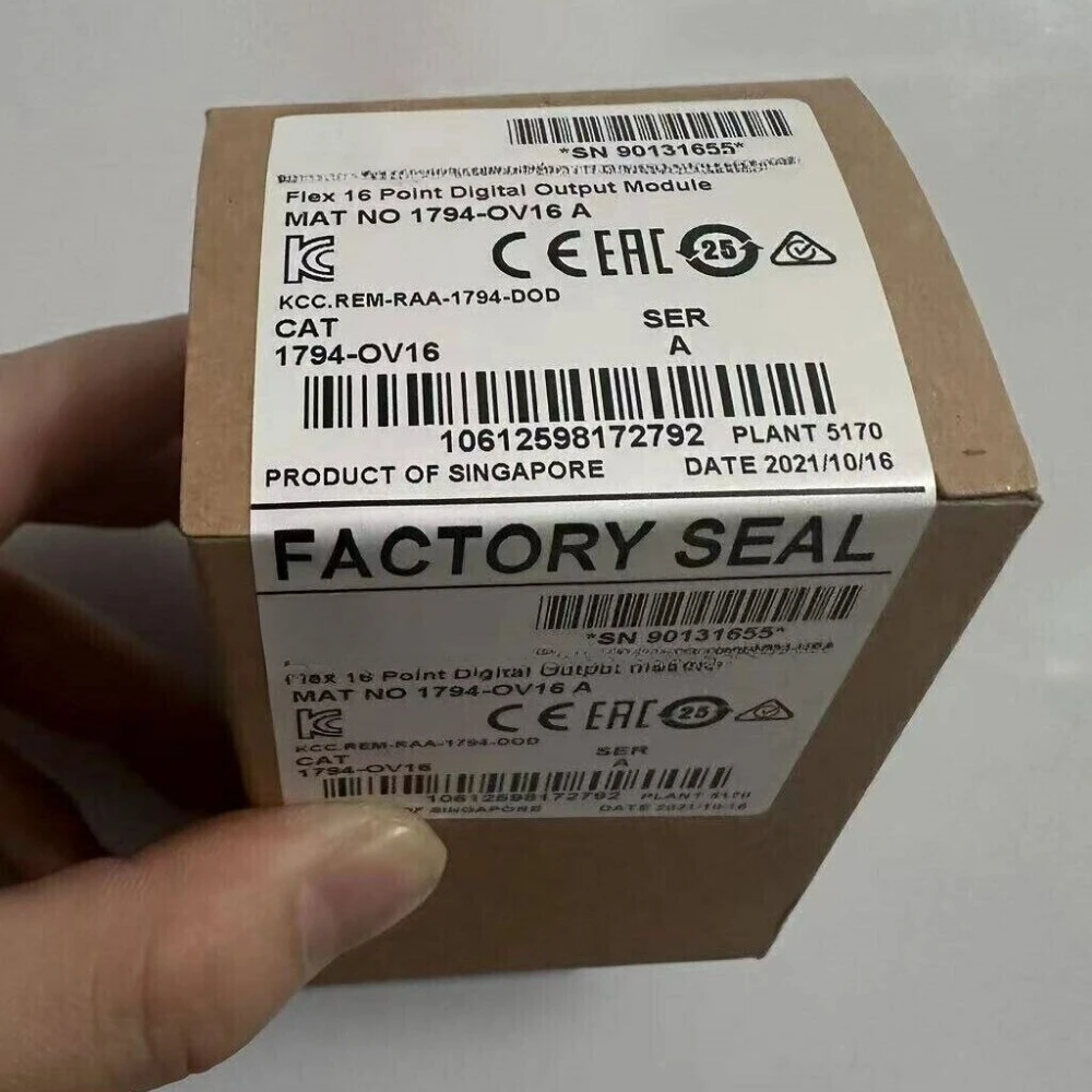 New Factory Sealed 1794-OV16 SER/ A Flex 16 Point Digital Output Module 1794OV16