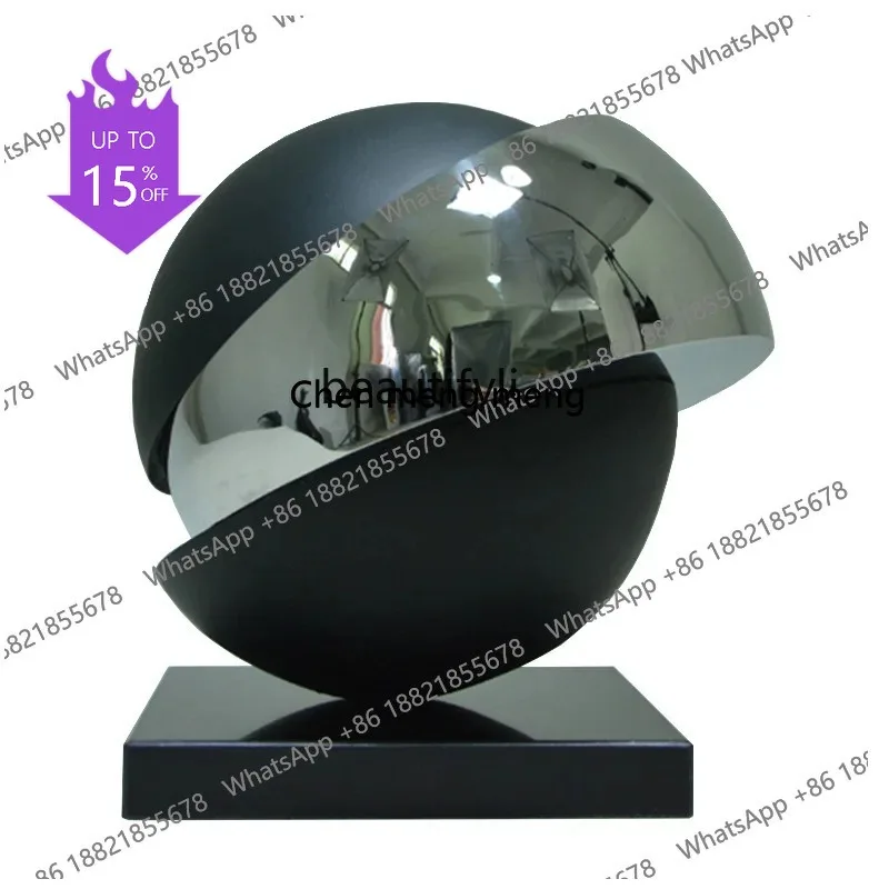 03 Abstract sculpture Artwork ornament Club front desk Modern simple villa overhead layer decoration
