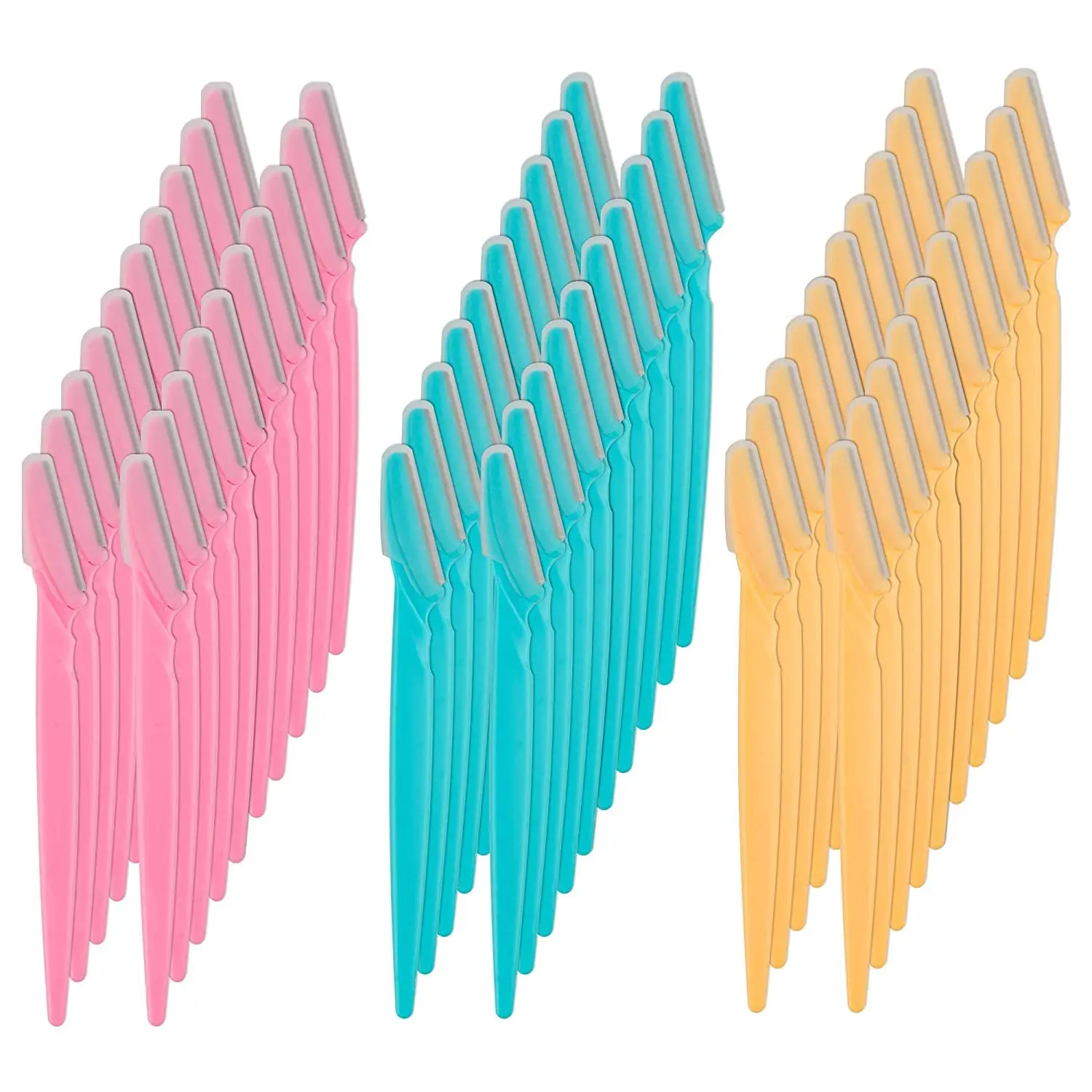 

Eyebrow Razor 62 Pcs Multipurpose Dermaplaning Tool for Face Shaving and Trimming with Protective Cover