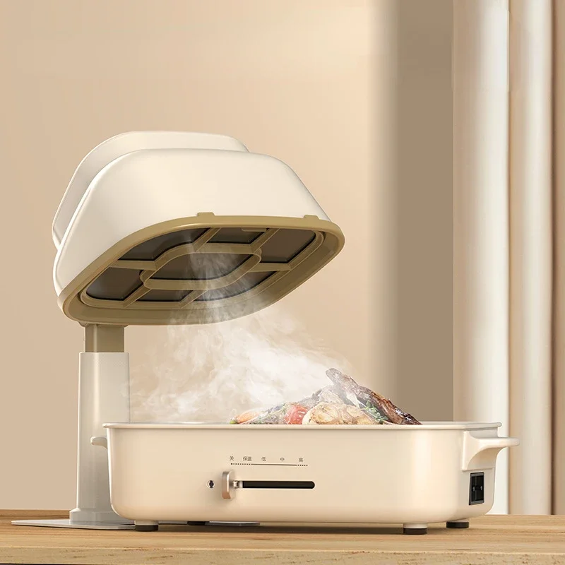 Hotte de cuisine en coton avec filtre à charbon actif, hotte de gamme portable, ventilateur d'accès mobile, petite cuisinière domestique