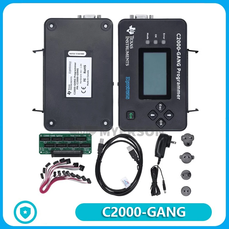

Stock C2000-GANG Development Board Kit RS-232 USB interface Fast programming C2000 GANG microcontroller emulator