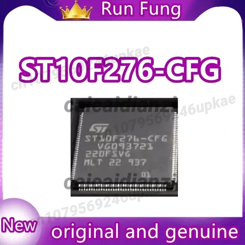 ST10F276-CFG QFP144 رقاقة مكبر كهربائي IC أصلية جديدة إيطالية فرنسية