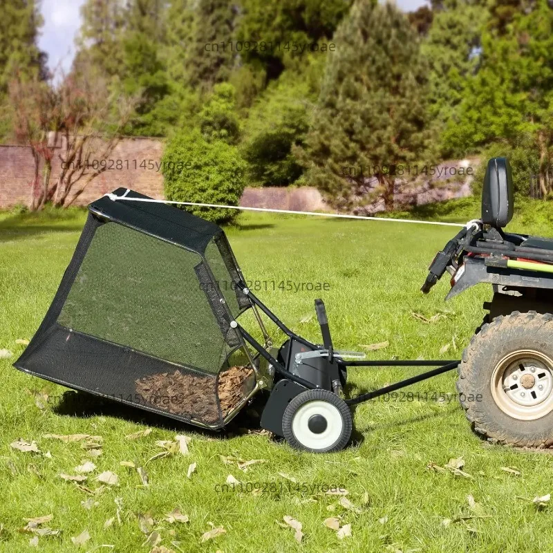 52‑Inch Towed Lawn Collecting Equipment, 26 Cu.ft Large‑Capacity Heavy‑Duty Grass & Leaf Gathering Unit