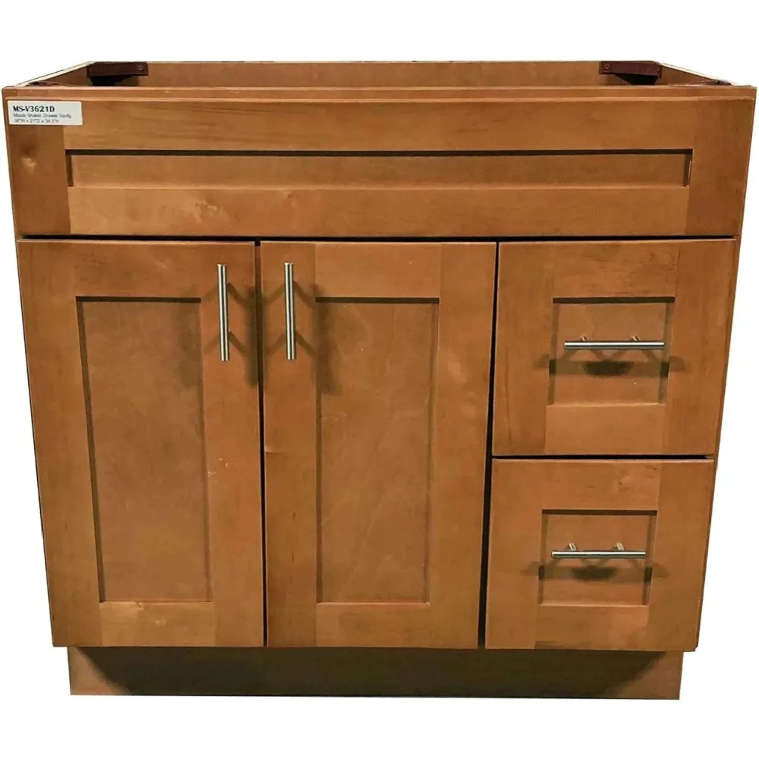 New Maple Shaker Single-sink Bathroom Vanity Base Cabinet 36