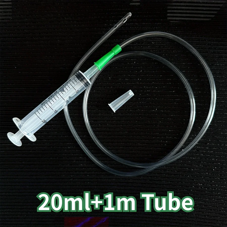Vielseitige Ölpumpenspritze mit 20ml-1000ml Fassungsvermögen, inklusive Nadelrohr und 1m Weichschlauch