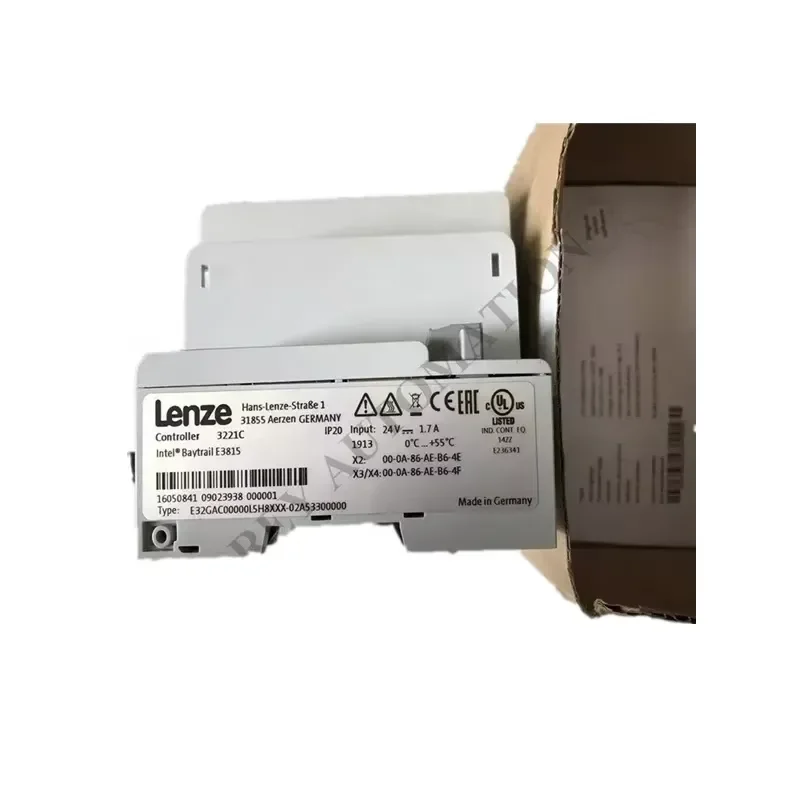 Brand New Ready Stock FOR LENZE 3221 CONTROL MODULE E32GAC00000L5H8XXX-02A53300000 BRAND NEW PLEASE INQUIRY