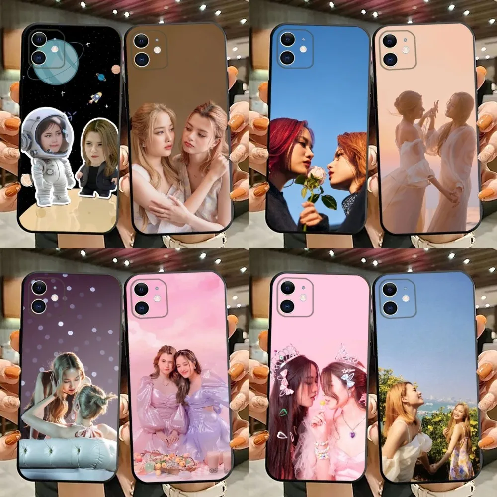 Pink Theory Freen Becky Phone Case For iPhone 15,14,13,12,11,Plus,Pro Max,XS,X,XR,SE,Mini,8,7 Soft Silicone Black Cover