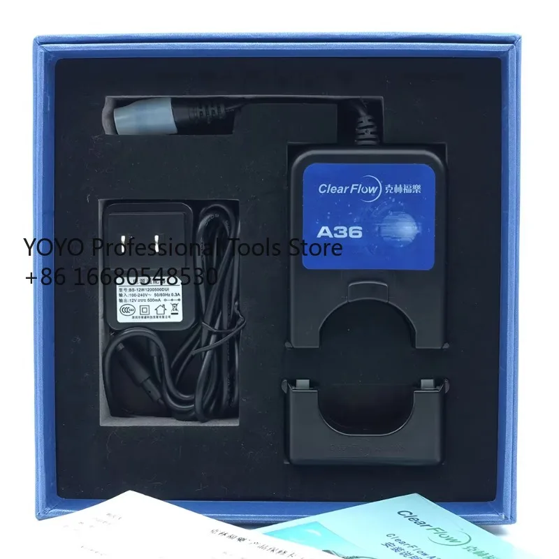

6qwClearFlow A36 Electronic Descaler 220V Household Water Softener Physical Scale Remover Smell & Free Water Physics