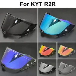 R2R Motorcycle Helmet Visor Lens For KYT R2R Replace Anti-UV Anti-Scratch Dustproof Wind Shield Motorcycle Accessories