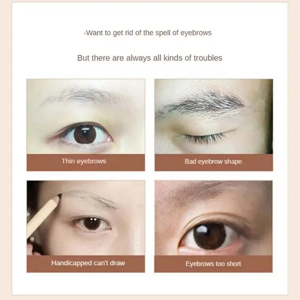 كريم جل الحواجب المقاوم للماء عالي الصباغ جل تينت الحواجب الطبيعي مقاوم للعرق يدوم طويلاً كريم صبغ الحواجب مستحضرات التجميل