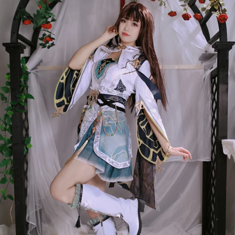 لعبة الحب والفضاء العميق البطلة تأثيري حلي شخصية البدلة الغيوم المتدفقة احتضان عنصر النسيم تفاصيل حفلة الهالوين