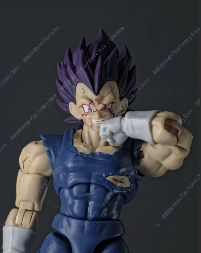 

Air&OQ Studio Dragon Ball Shf Super Saiyan SSJ Majin Vegeta Head Accessories Vegeta Action Figures Custom Heads Kit Accessories