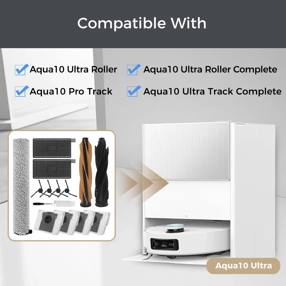 Accessories for Dreame Aqua10 Ultra Roller/Aqua10 Roller Complete