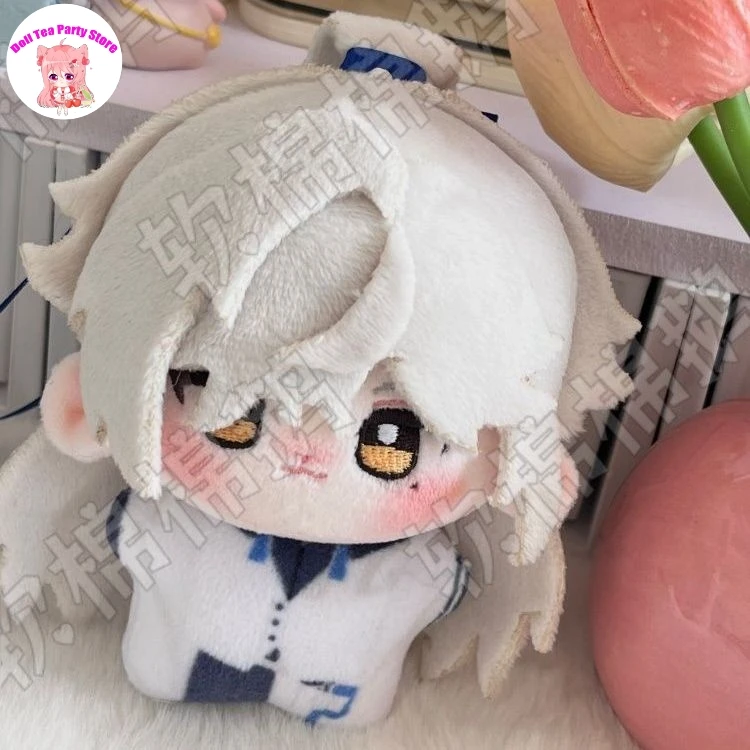 Jing Yuan Q Version Printed Doll Pendant Gift 10cm Game Honkai：Star Rail Cute Soft Plush Nunu Body Cotton Toys Plushie