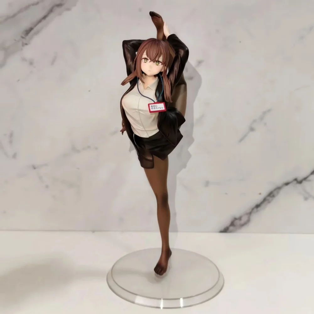 

Anime I Don’t Want To Go To work OL-Chan PVC Action Figure Collectible Model Doll Toy 29CM
